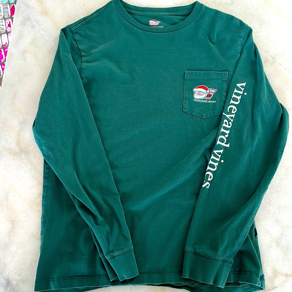 Vineyard vines boys Large long sleeve tee